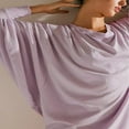 thumbnail image 3 of POINTERTECK Robe Longue d'Automne pour Femmes Couleur Unie Col Rond Manches Longues Robe Décontractée Ample de Vacances, 3 of 4