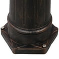 thumbnail image 4 of BARONAGE Mailbox with Post Lights, Solar Lamp Post with Mailbox, Mailboxes for Outside, Mailbox Post Large Mail Box, 4 of 12