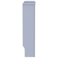 thumbnail image 3 of vidaXL Radiator Cover with Top Storage Shelf, Heater Cover, MDF, 55.5-80.7''x7.5''x32.1'', Gray, 3 of 6