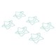 thumbnail image 5 of 100 clips de papel de estrella y luna, resistentes al deslizamiento, clips de papel bonitos portátiles para uso diario en la oficina, 5 of 5