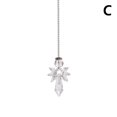 thumbnail image 1 of Colorful Angel Crystal Window Decoration Suncatcher Pendant with Rainbow Prof H7A4, 1 of 9