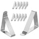 thumbnail image 1 of Large Tablecloth Clips - 12-Pack Stainless Steel Rust-Resistant Tablecloth Clips - Great for Folding, Picnics and Dinners, 1 of 5