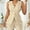 Khaki, variant on ZOELNIC Womens 2 Piece Outfits Casual Suit Sets Sleeveless Button Down Blazer Vest Shorts Office Business Matching Set, S