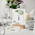thumbnail image 5 of 2ooya Floral Table Cards for Wedding Party, Simple Seating Cards,75 Pack, 5 of 6