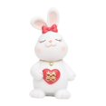 thumbnail image 3 of Moderne Bunny Hars Beeldjes Bruiloften Art Sculpturen Cijfers Konijn Standbeeld novia conejo, 3 of 8
