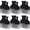 Black, variant on 24 Pcs Hair Pick for Curly Hair Afro Pick for Women and Men Afro Comb Detangling Styling Plastic Comb Hairdressing Tool for Man Thick Long Adding Volume Wig Beard Gift(MultiColor)