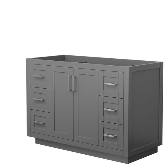 Wyndham Collection Wcf2929-48S-Cx-Mxx Miranda 48" Single Free Standing Vanity Cabinet Only