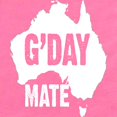 thumbnail image 2 of CafePress - Australia Outline Silhouette G Day Mate Body Suit - Cute Infant Bodysuit Baby Romper - Size Newborn - 24 Months, 2 of 3