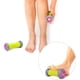 thumbnail image 4 of Rodillo de masaje de pies para espolón calcáneo, fascitis plantar y alivio del dolor de pies, rehabilitación, fisioterapia, yoga, relajación muscular Rojo Verde, 4 of 5