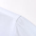 thumbnail image 6 of Men's Formal Dress Shirts Hidden Button Front French Cuffs Shirt Random Metal Cufflinks, 6 of 10