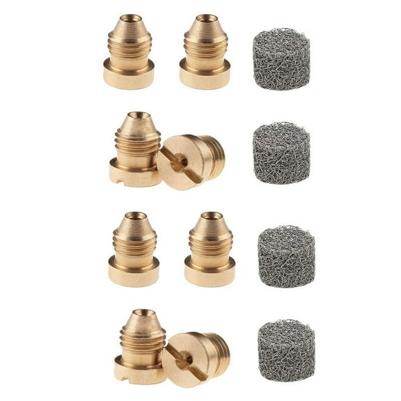 2X Foam Cannon Orifice Tips Nozzle for Snow 3000 Psi 1.10mm Screw Tip with Mesh Filter