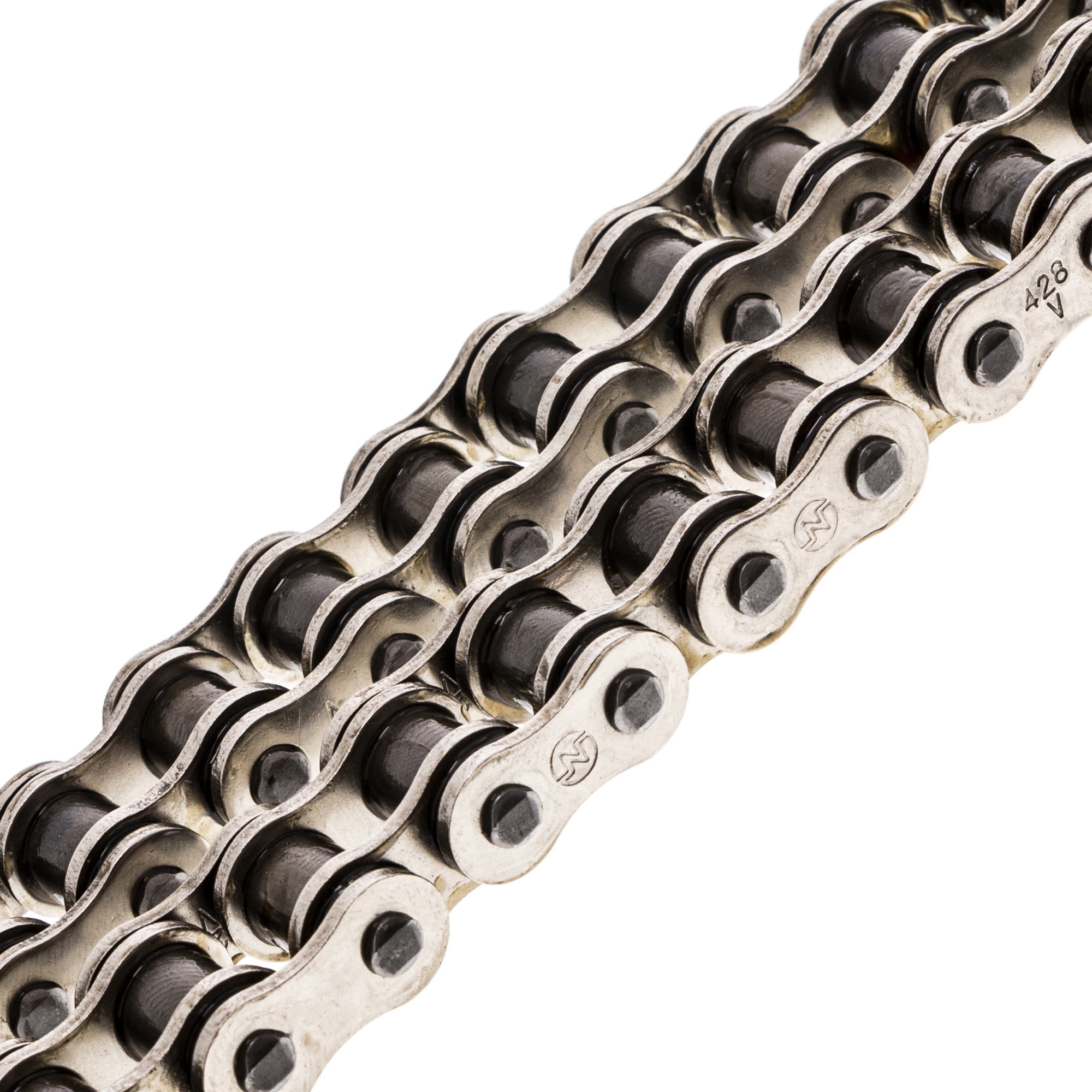 JINFANNIBI 428 428H Drive Chain 118 Links O-Ring With Connecting Master Link for Motorcycle ATV Dirt Bike