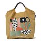 thumbnail image 1 of Cadena de bolas de alta gama, parte superior redonda, flores y plantas, bordado, bolsa de protección del medio ambiente, bolsa de compras, bordado de nailon, 1 of 6