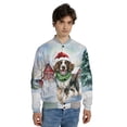 thumbnail image 4 of Hello Winter English Springer Spaniel Frosty Morning Welcome Snowy Christmas All Over Print 3D Baseball Jacket Springers Dog Lover Gifts Bomber Jacket Softball - 02018, 4 of 6
