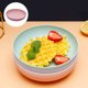 thumbnail image 2 of Plato de cena de color rosa intenso para servir platos, frutas y salsas Fusión de paja de trigo y PP, 2 of 5