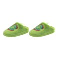 thumbnail image 2 of Peluche Dr. Seuss Grinch Pantuflas Suaves, 2 of 4