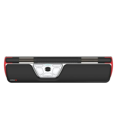 Contour - Rollermouse Red Ergonomic Wireless Mouse - Black