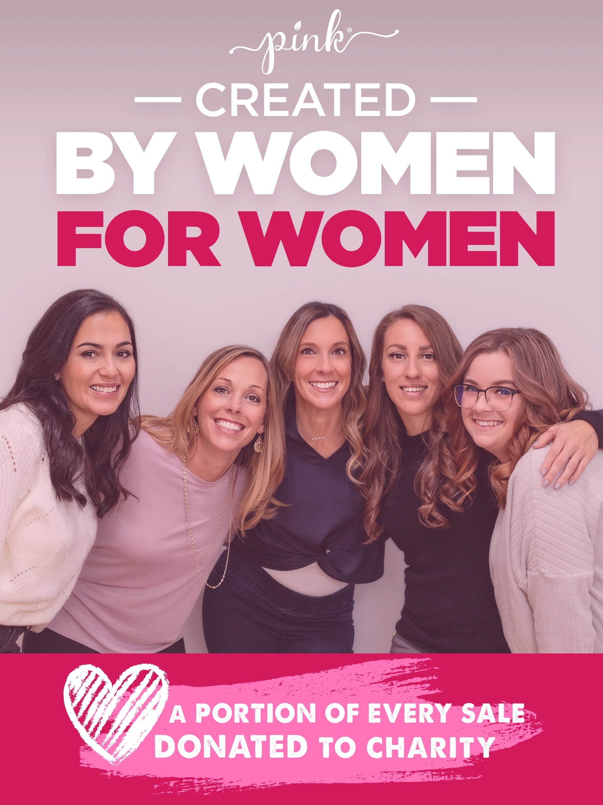 Multivitamin for Women | 60 Gummies | Plus Collagen & Biotin | Mixed Berry Flavor | by Pink