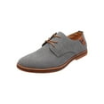 thumbnail image 2 of Tawop Men Dress Shoes Faux Leather Casual British Fashion Suede Gray Size:6.5, 2 of 5