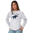 thumbnail image 4 of Talk Derby Me Kentucky Racing Long Sleeve TShirt Men Women Brisco Brands L, 4 of 6