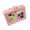 Pink, variant on CEORPER 3Inch Rotating Photo Frame With 12 Slots Plastic Pictures Holder Display Stand