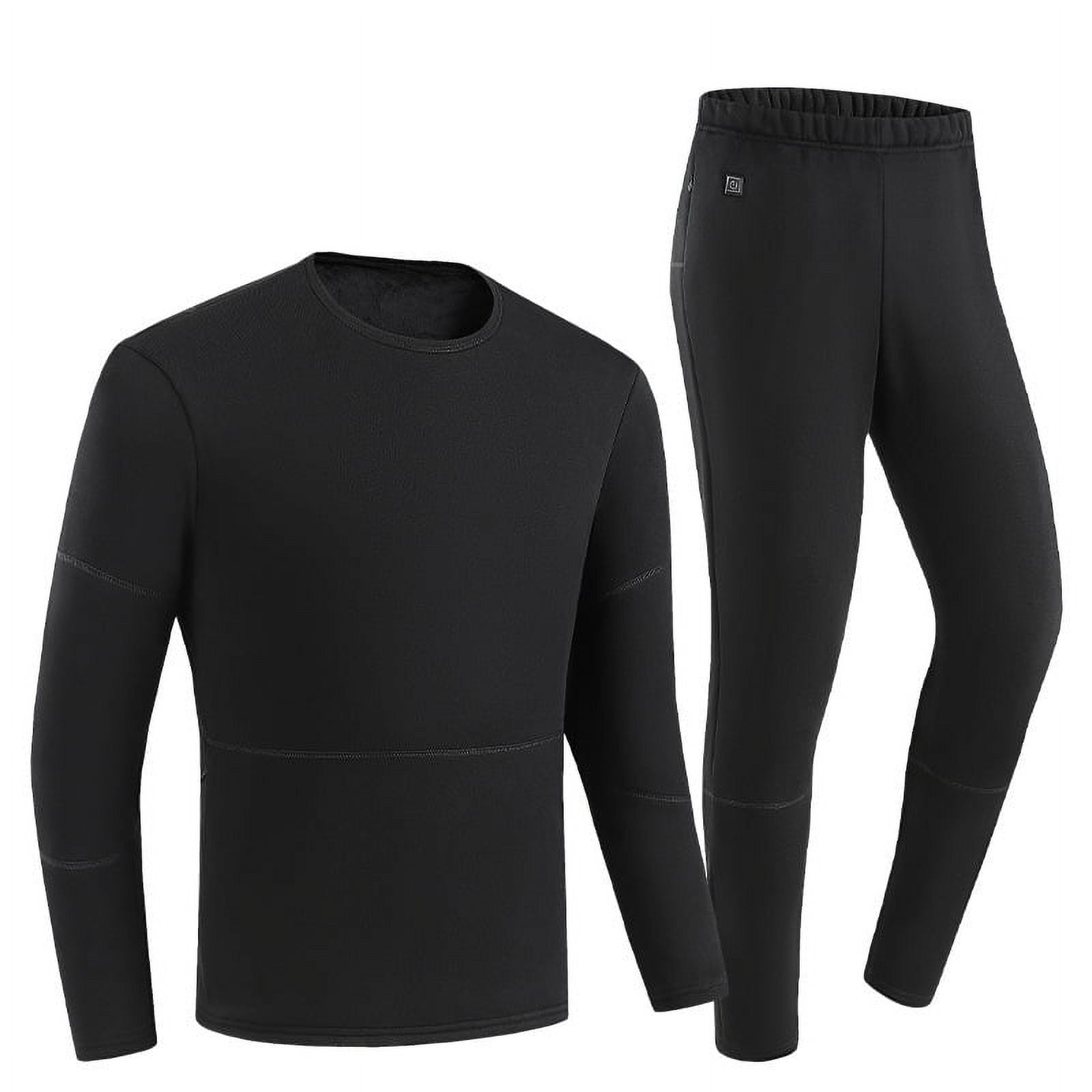 Sous-vêtements Thermiques Chauffants Homme - 42 Zones, 3 Niveaux De Chaleur, Alimentation USB - Haut Et Pantalon - 4