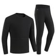 thumbnail image 5 of Traje de calefacción de invierno para hombres y mujeres, ropa interior térmica, fuente de alimentación móvil USB, calefacción inteligente de cuerpo entero, 5 of 5