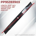 thumbnail image 2 of Hi-Lift Blade 21.97 For Toro 42In Deck Toro TimeCutter Zero-Turn Mowers, 2 of 8