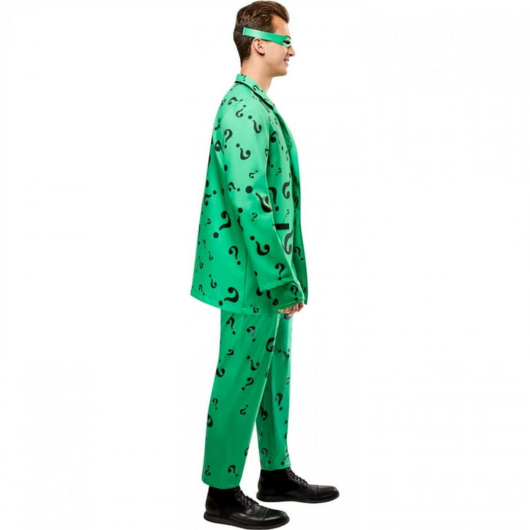 The Riddler adult deals costume (size XL)