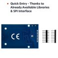 thumbnail image 3 of Kit RFID RC522 con Lector, Chip y Tarjeta 13.56 MHz SPI Compatible con y, 3 of 5