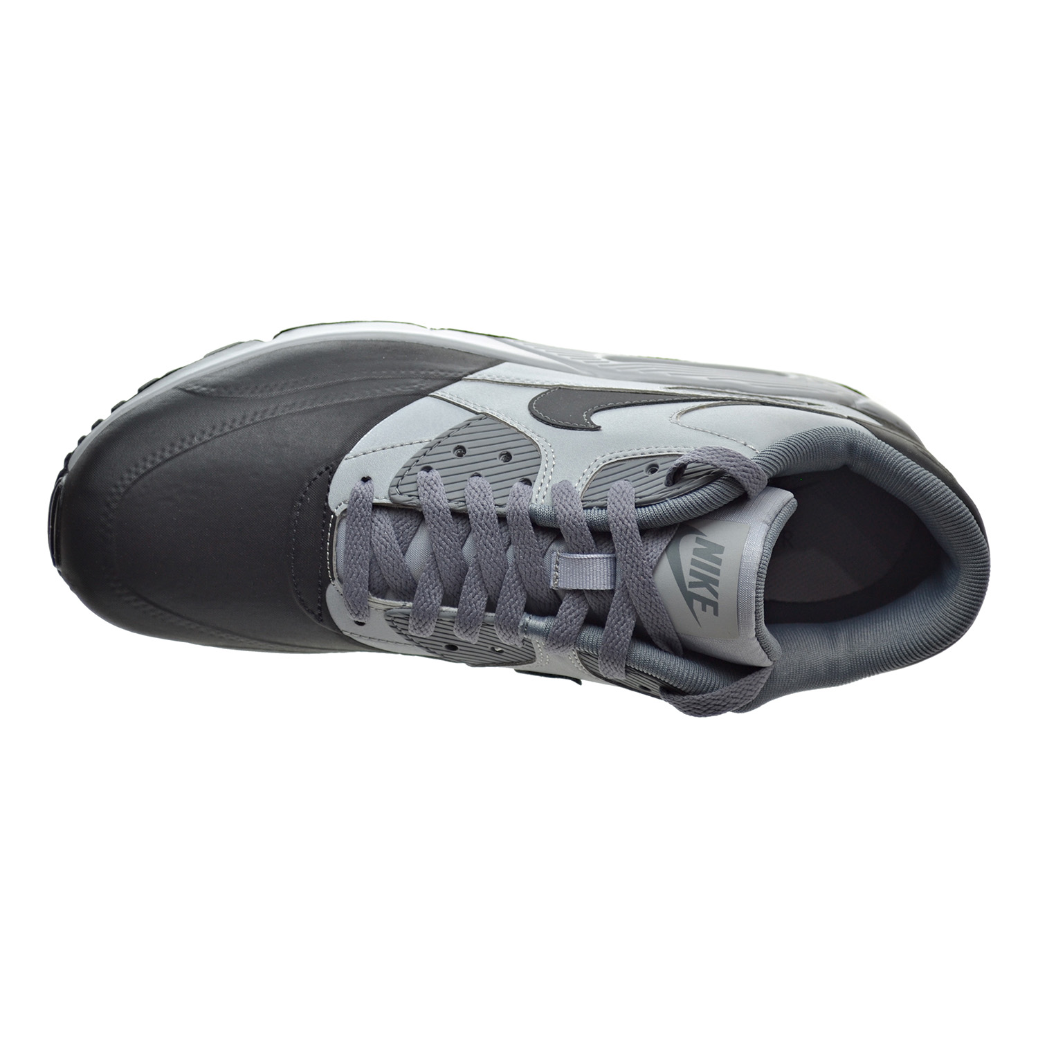 Nike Air Max 90 Essential Shoes for Men - Black Wolf Grey 