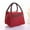 Red, variant on kladzum Handbag Portable lunch Box Bag Schoolgirl Bag Small Bag, Lunch Bag