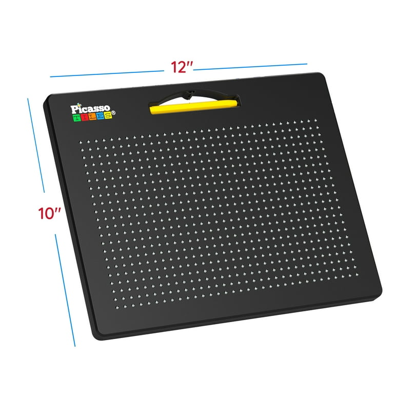 PICASSO TILES 4-in-1 Magnetic Drawing Board 12x10 Inch STEM Toy
