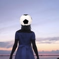 thumbnail image 1 of Gorro de fútbol, ​​, decoración, accesorio para fotos, regalos divertidos y originales para adultos, aniversarios, Día de Acción de ,, 1 of 9