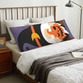 thumbnail image 4 of Balery Halloween Gnomes Funda Protectora para Almohada Corporal de Algodón Hipoalergénico con Cierre(55 x 21 pulgadas), Almohadas No Incluidas, 4 of 7