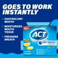 thumbnail image 5 of ACT Dry Mouth Moisturizing Lozenges With Xylitol, Honey-Lemon, 36 ct., 5 of 12
