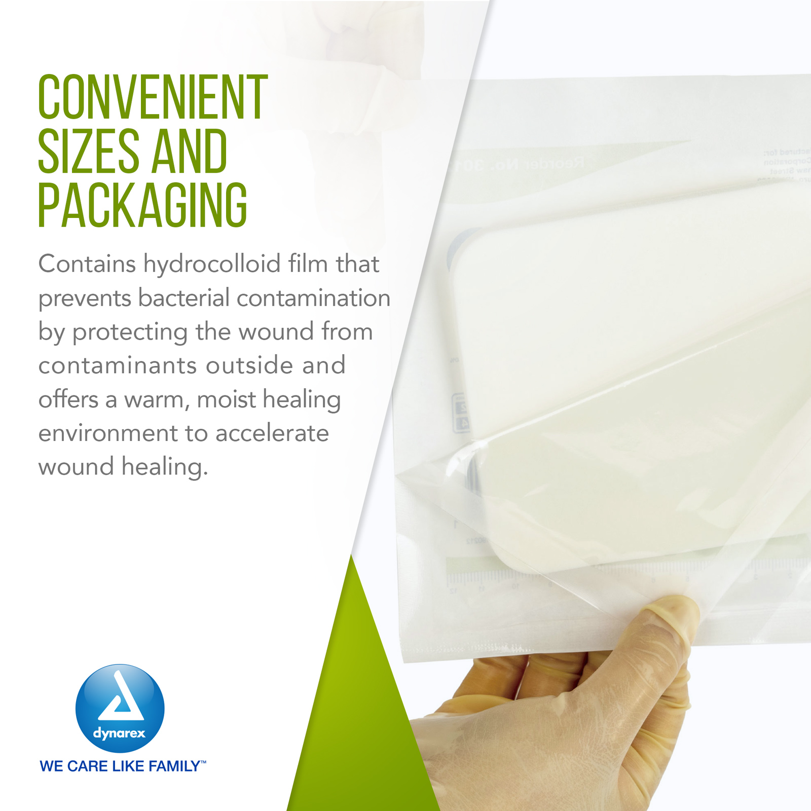 Dynarex CuraFoam Foam Dressings, Non-Bordered, Sterile, Provides Cushioned and Moist Wound Care, Used for Medium to Heavy Exuding Wounds, 4" x 4.25", 1 Case of 120 CuraFoam Dressings (12 Boxes of 10)
