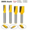 thumbnail image 3 of 8mm Shank Bottom Wood Cleaning Bit Straight Router Bit Woodwork Milling Cutter, 3 of 5
