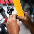 thumbnail image 4 of Motorcycle Fork Cover Universal Guard Bike Fork Protector Damping Cover For Dirt Bike Fork Saver Motorcycle Front Fork Covers Shock Absorbents Cover Yellow, 4 of 8