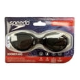 thumbnail image 4 of Speedo Boomerang Unisex-Adult Swim Goggle - Black/White, with Silicone Strap UV Protection Latex-free Anti-fog Fog-free Adjustable Flexible Stylish Tinted Lenses Glass, 4 of 5