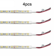 4x White LED Light Strip 12V DC Car/Truck/ATV/Motorcycle/Boat/Golf Cart Cuttable