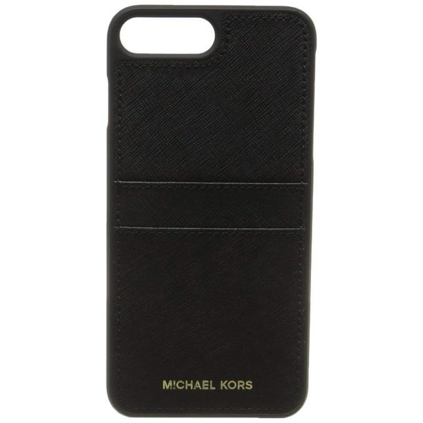 mesh Schelden Beweegt niet Michael Kors Electronic Leather Snap On Case for iPhone 8 Plus / iPhone 7  Plus, Black - Walmart.com