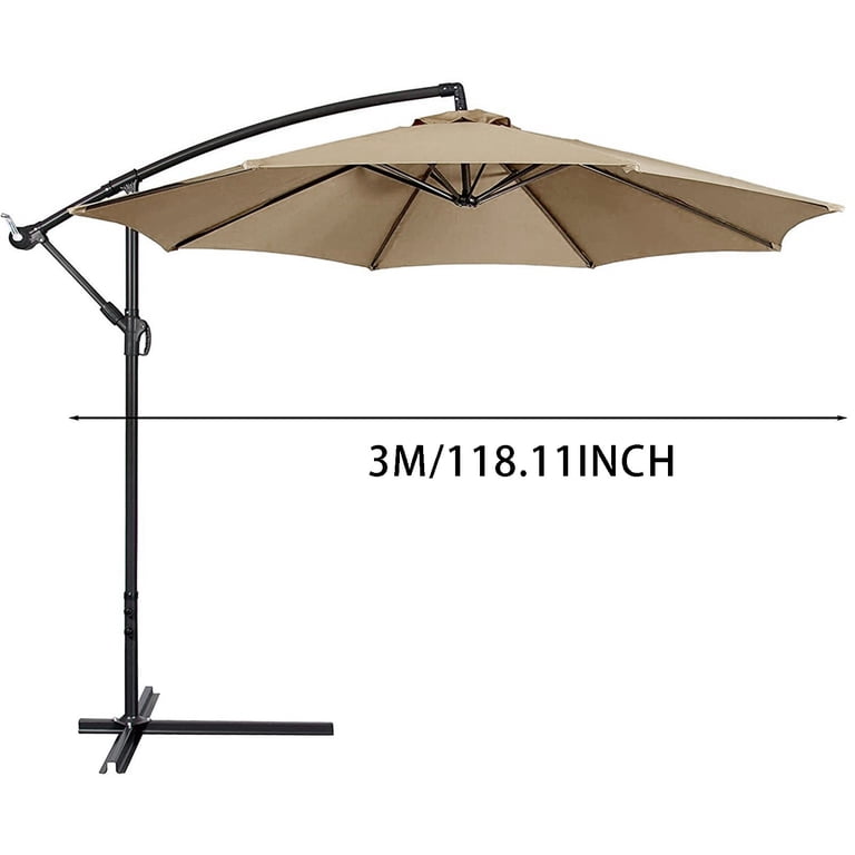 aluminum patio umbrella replacement freme Jorohiker 10ft Canopy for 8 Ribs,Dusty Blue This ensures that your umbrella will stay firmly in place Galtech Replacement Frames | Patio