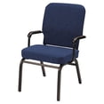 thumbnail image 2 of KFI Studios HTB Series Big & Tall Chair with Arms, Navy, 2 of 2