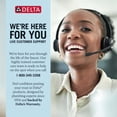 thumbnail image 4 of Delta 75754BL Single Setting Two-In-One Combination Shower, 4 of 4