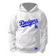 thumbnail image 1 of Sudadera Dodgers De Los Angeles Béisbol Baseball Blanca, 1 of 3