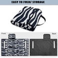 thumbnail image 5 of Yuyamidu Zebra Strips Golf Cart Seat Covers for Club Car Portable Golf Cart Seat Towel for 2 Seats Accessories, Universal Fit, 5 of 8