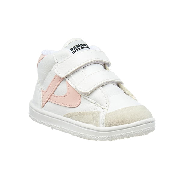 Tenis Panam Niñas De Botín Tipo Piel Blanco Moda Casual blanco 16 Panam 126A6M