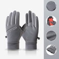 thumbnail image 5 of KHONTS Touchscreen Winter Gloves for Men Women Cold Weather Warm Freezer Work Gloves for Running Driving Cycling Hiking Dark Gray One Size, 5 of 9
