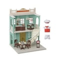 thumbnail image 1 of Town Series Delicious Restaurant Calico Critters, Ensemble de jeu de maison de poupée tendance avec meubles et accessoires, 1 of 7